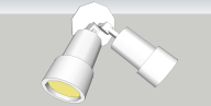 2 Bulb Exterior Light Fixture